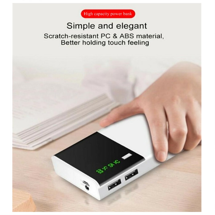 Buy 20000MAH Dual Output Portable Smart Power Bank car accessories